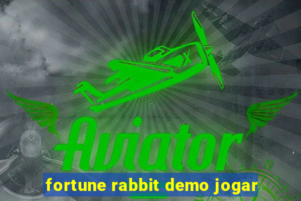 fortune rabbit demo jogar